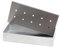 Wenco Scatola per affumicatura di alta qualità, 20 x 9,5 x 4 cm, in acciaio inox, resistente al calore, per barbecue a gas e carbonella, colore: argento