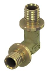 TECE Winkel 90° 20 mm messing 767020