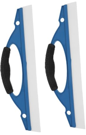 PAMINGONO 2pezzi Tergivetro Silicone Per Auto Raschia La e Specchi Compatibile Veicoli Attrezzo Visibilità