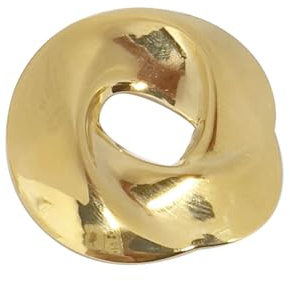 Einzigartige geometrische Hohlbrosche, Anstecknadeln, personalisierbar, goldfarben, unregelmäßig, rund, Anstecknadeln, Anstecknadeln, zierlicher Anzug, Hut, Kleid, Dekoration, Urlaub, Party, Schmuck
