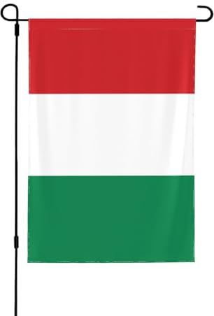 Bandiera dell'Ungheria decorativa su entrambi i lati, striscione da giardino, perfetta per interni ed esterni, disponibile in due misure