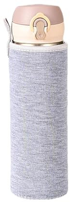Mallette de transport non thermique pour bouteille en verre : housse en néoprène avec poignée pour gourdes de 500 ml à 1 litre | Protection thermique et anti-cuisson pour les activités de plein air et