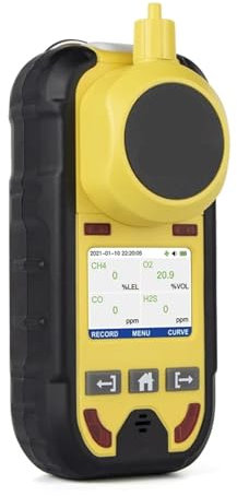 Detector de Fugas de oxígeno, sulfuro de hidrógeno y monóxido de Carbono 4 en 1, Bomba, Detector multigas, medidor de Gas,Sensores Precisos
