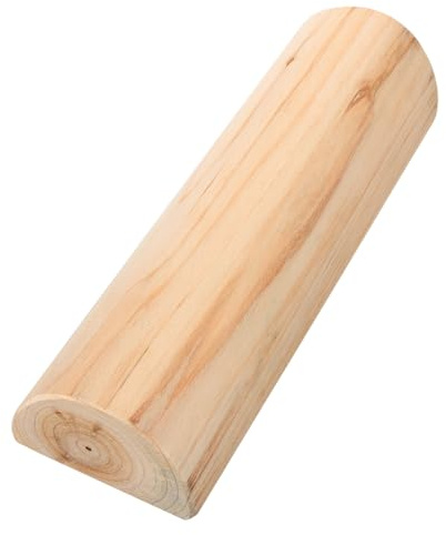 VICASKY Solid Wood Pillow for Sauna Steam Wooden Cervical Neck Pillow for Daily Use