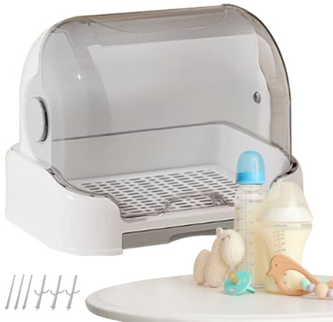Conteneur de biberons pour bébés - Accessoire de rangement pour bébé, boîte à formule portable | Compartiment hermétique avec cuillère doseuse, design adapté aux voyages, outil d'organisation de la