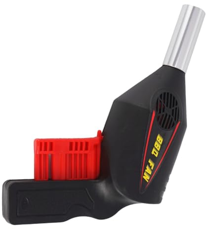 VILLCASE Ventilador Manual Portátil para Barbacoa con Mango Ergonómico Soplador de Aire para Encender Carbón Picnic y Camping Herramienta Práctica para Parrillas al Aire