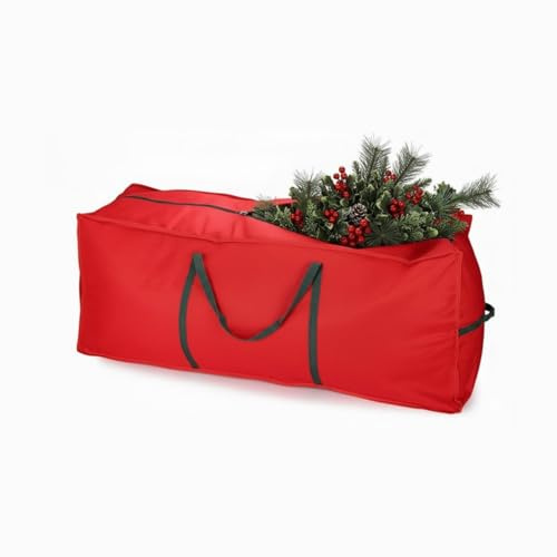 9ft/7ft Christmas Tree Storage Bag Large | Premium Quality Material Christmas Tree Bag Waterproof | Strong Handles with Zippers | Xmas Tree Storage Bags Christmas Decoration Lights Storage Purposes