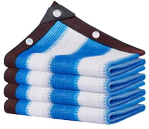 Tela de protección UV de alta calidad para exteriores, 80 % de bloqueo, resistente a la intemperie, lona de malla de invernadero para patios, cubiertas, patios traseros, garajes, parques infantiles (4