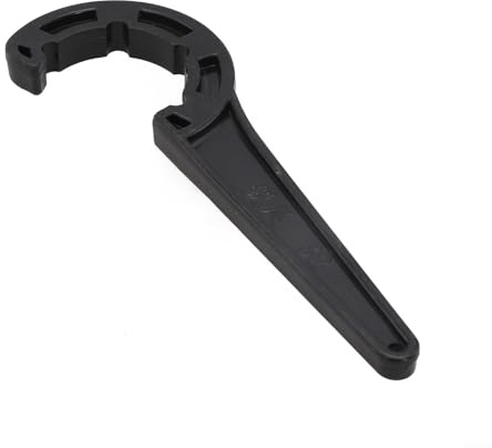 PE Pipe Fitting Wrench Quick Connect Valve Nut Plastic Tool Black 20 25 32 40 50 63mm Hand Tool Ergonomic Grip Lightweight for Plumbing Industrial Applications(32mm)