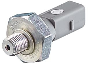 HELLA 6ZL 008 280-011 Interruttore a pressione olio, 12V, 1a... poli, Contatto di chiusura, Colore grigio