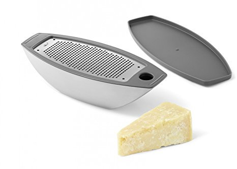 ZACK 20230 Parna Käsereibe, Edelstahl matt