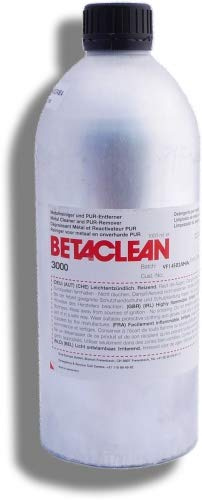 Betaclean 3000 | 1000 ml 979.100/VbF | Dow Automotive | Metallreiniger PUR-Entferner Entfetter | Reiniger Trennmittel Schmutzrückstände auf Lack Glas Metall Kunststoff