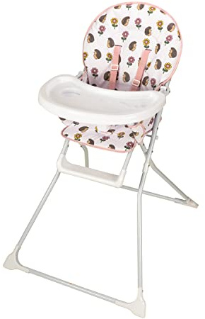 Baby High Chair with Hedgehog Print Padded Seat by Jane Foster