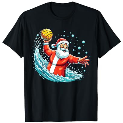 Santa Claus Waterpolo Navidad Camiseta