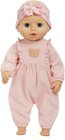 Baby Born Learn to Walk Baby Doll Annabell - Blue Eyes: Realistic Features for Kids Ages 3+, Walks, Crawls, Sits & Kicks, Eyes Open & Close, Multiple Sound Effects