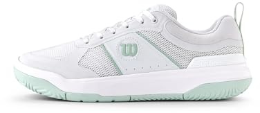 WILSON Pickle Pro Women's Pickleball Shoe - White/Surf Spray, Size 8.5 US