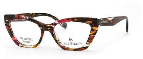 Laura Biagiotti Lesebrille, LBV40, Sichtrahmen für Damen, violett
