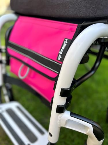 Große Rollstuhltasche für vorn pink wheelchairbag Tasche für Rollstuhl, Rollstuhlzubehör