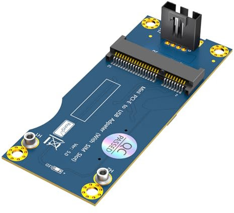 PCIE A USB2.0 Adattatore PCIe Scheda Chiave Scheda Con Slot Scheda Scheda di Espansione Per WWAN/LTE Modulo Sostituzione Assemblea