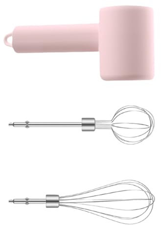 Batteur ergonomique sans fil pour la cuisson de la crème et de la pâte en acier inoxydable