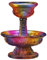 Qianly Copa de de Agua de Buda, Cáliz de Vidrio Decorativo para El