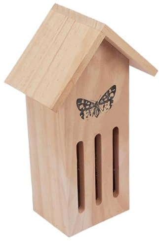 Maison à Papillons en Bois pour l'extérieur, 11, 2x3, 9x3, 2 Pouces, mangeoire d'hôtel à Insectes résistante aux intempéries pour Papillons, coccinelles, chrysopes, décoration de Jardin