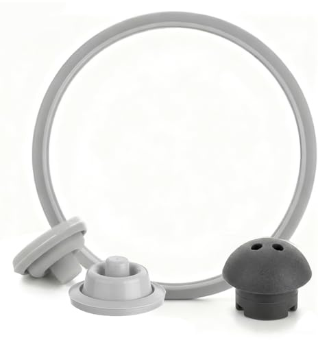Wmf Schnellkochtopf Ersatzteile 4PCS Fissler Schnellkochtopf Wmf Perfect Ersatzteile Set Dichtungsring, Hauptventil Sicherheitsventil Druckanzeigeventil