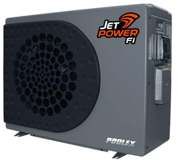 POOLEX - PAC JETPOWER 120 – Wärmepumpe Pool Full Inverter 12 kW – leise & verbunden – Becken 45 bis 65 m³