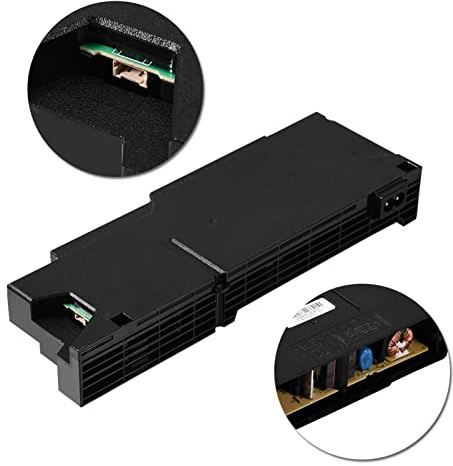 MENDUNER Replacement Power Supply Unit for CUH-1215A CUH-12XX Series, 4 Pin Connection, ABS Material, Streamline Full Seal Design, Durable & Easy to Carry