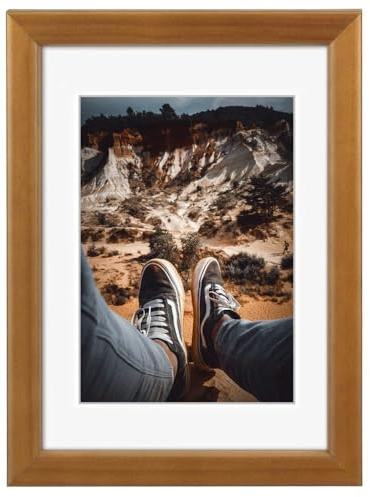 Hama 354739 Wandrahmen Bella, Holz, 20 x 30 cm, nuss