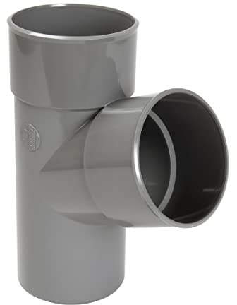 culotte simple pvc - mâle / femelle - 67 degrés30 - diamètre 100 mm - nicoll bt16