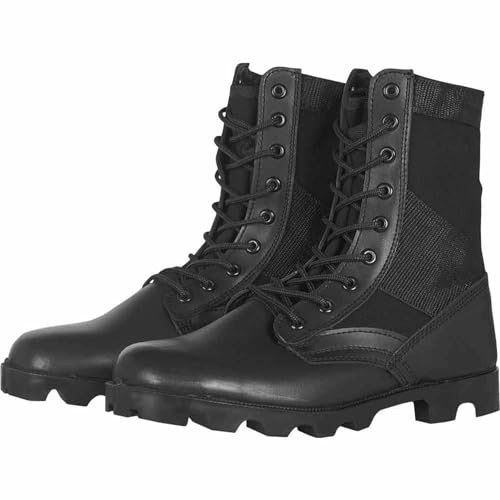 FOX OUTDOOR PRODUCTS Vietnam Jungle Boot, Black, Size 9