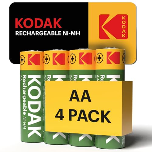 Kodak Kodak-Pile Rechargeable Ni-Mh Aa Rdc-4 Bl-) (4