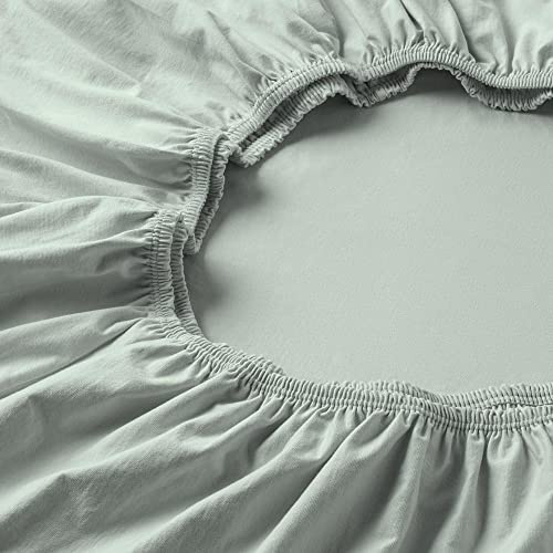 ESTELLA Spannbetttuch Zwirnjersey | Jade