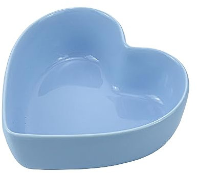 WAIT FLY Cuencos en forma de corazón para ensalada, sopa, aperitivos, postres, los mejores regalos de cocina para el hogar, cocina, rosa/azul/blanco/verde (azul)