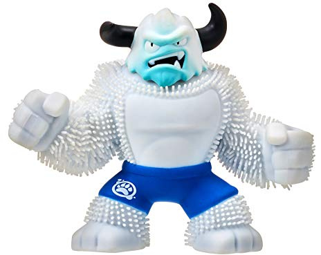 Goo Jit Zu 36536 Stretch Actionfigur Frostbite Yeti, Super Biegsame Squishy Spielfigur, Klebrige Sammelfigur, Squeeze Cartoon Figur, Tierfigur Zum Quetschen, F R Kinder Und Fans Ab 3 Jahre, Mehrfarbig