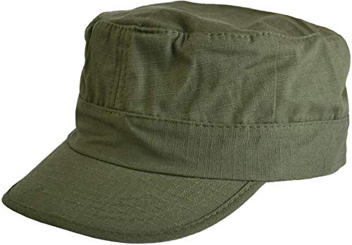 normani Rip Stop BDU Cap - Baseball Sommer Mütze für Herren Grün XXL