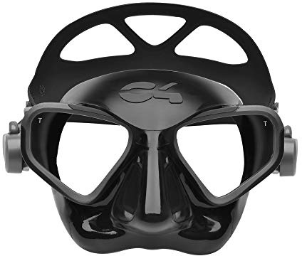 C4 Falcon Professionelle Tauchmaske für Apnoe und Tieffischen