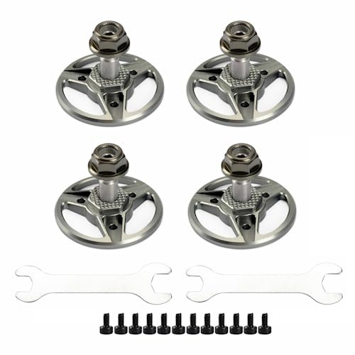 Buddy RC Motor Prop Adapter Set for DJI FPV Drone, Aluminium Propellers Adapter Mounts Set with M5 Mounting Hole for 5.2 Inch FPV Props（4PCS）