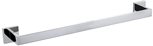TURS Chrome Towel Rail,23.6-Inch Towel Rail Hanger,Concealed Screw Mounting | SUS304 Stainless Steel,Wall Mounted 60cm Towel Bar,Waterproof & Anti-Rust,Suitable for kitchens, bathrooms, hotels, etc.