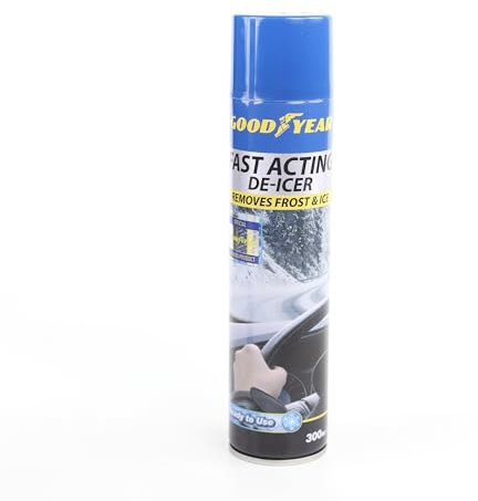 Goodyear De-Icer | Fast Acting | Ready To Use | Remove Frost and Ice Quickly