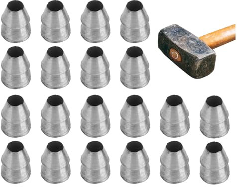 Retorno Sledge Hammer Wedge Kit,Metal Wedge Axe Wedges | Wedge Set Conical Wedges, Installation Tools for Hammer Handle Replacement, Round Handle Wedges
