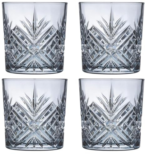 Luminarc Salzburg Mazzarine Boîte de 4 verres hauts en verre 30 cl