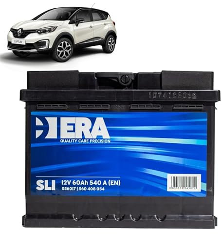 Batteria 60Ah per Renault Captur I 1.3 Tce benzina 2013-2020