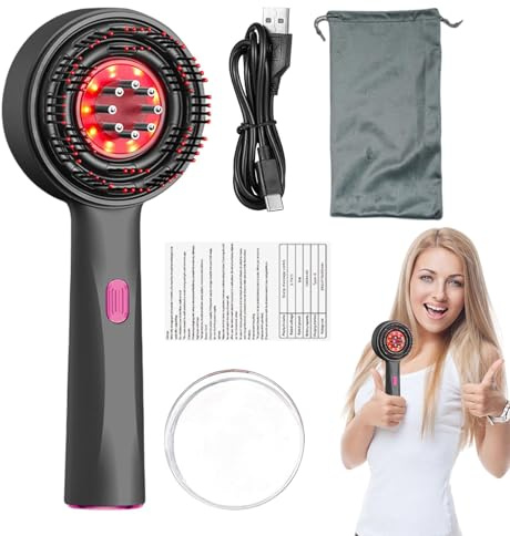 Masseur de tête, peigne électrique de massage du cuir chevelu,Masseur de cuir chevelu électrique | Peigne à cheveux portatif, brosse de massage pour femmes et hommes
