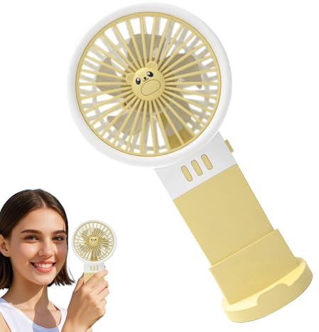 Fan -Hold -Hold, fan per donne pieghevoli | Simpatico ventilatore a mano leggero leggero - Dispositivo di raffreddamento esterno multifunzionale per gli uffici spazi di lavoro in campeggio campeggio c