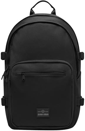 Johnny Urban Zaino Scolastico Teenager Nero - Lian - Cartella per Ragazzi e Ragazze - 18 Litri - Zaino Casual con Scomparto per Laptop per Scuola e Tempo Libero - Idrorepellente