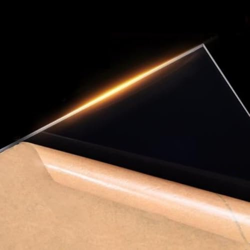 420 Mm X 297 Mm Lastre Acriliche Trasparenti Fogli di Pannelli Rettangolari Trasparenti A3 di Spessore 1-10 Mm, Thick 8Mm