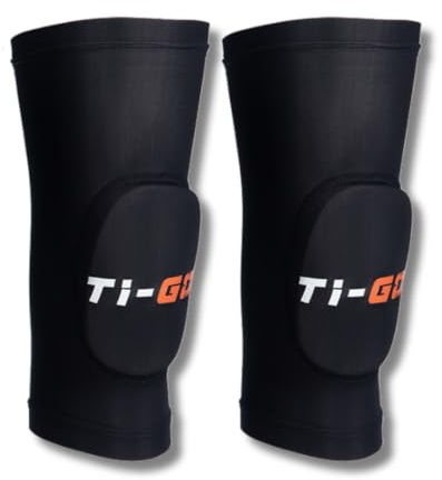 Ti-GO Toddler Knee Pads for Balance Bikes – Soft Impact Absorbing Protection for Ages 2–6 | Comfortable Fit – Lightweight Breathable Pads for Learning to Ride (Black, Kids X-Small)