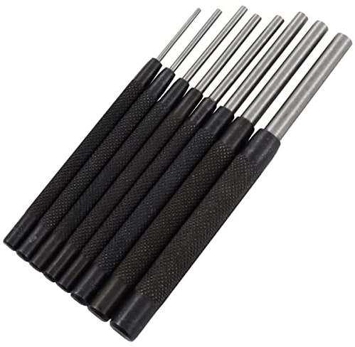 8pc Pin Punch Set Parallel Punch Drift Set 8 200mm Punches